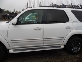 2005 Toyota Sequoia Limited White 4.7L AT 4WD #Z21675